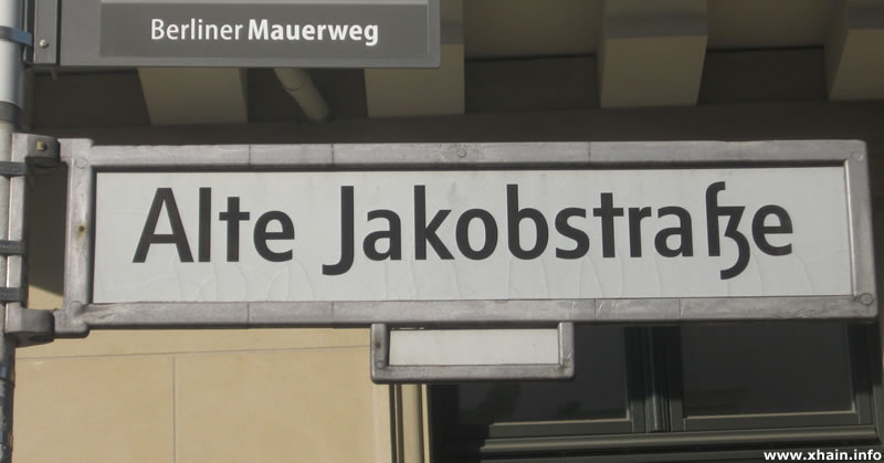 Alte Jakobstraße