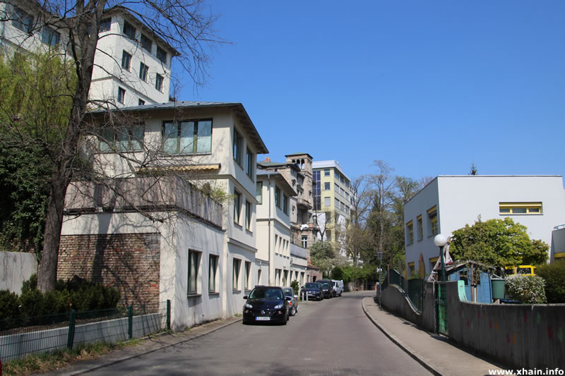 Straße Wilhelmshöhe, Blickrichtung Norden