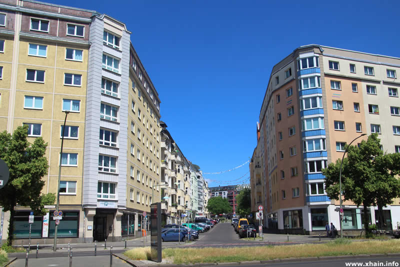 Waldeyerstraße, Ecke Frankfurter Allee