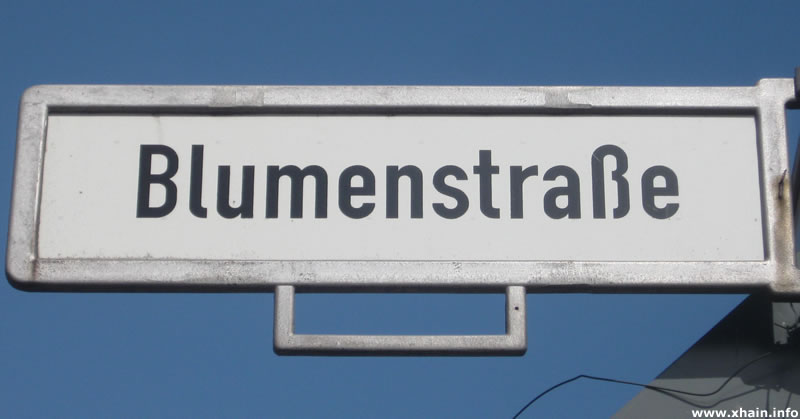 Blumenstraße