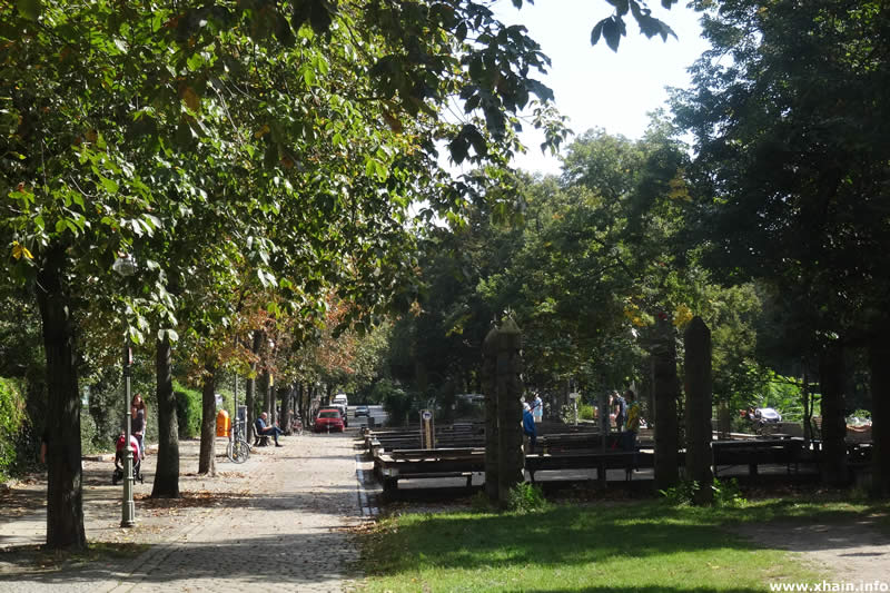 Bouleplatz am Landwehrkanal