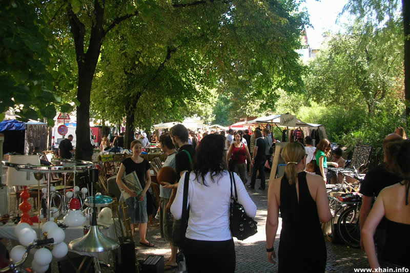 Floh- und Trödelmarkt am Boxhagener Platz