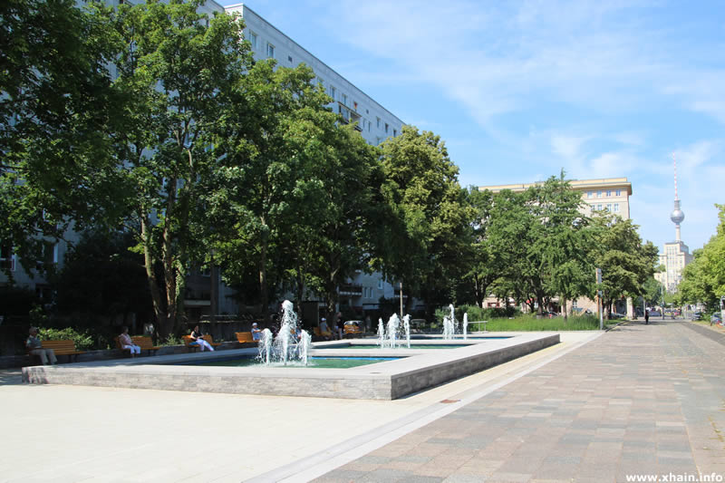 Brunnen- und Grünanlage Karl-Marx-Allee