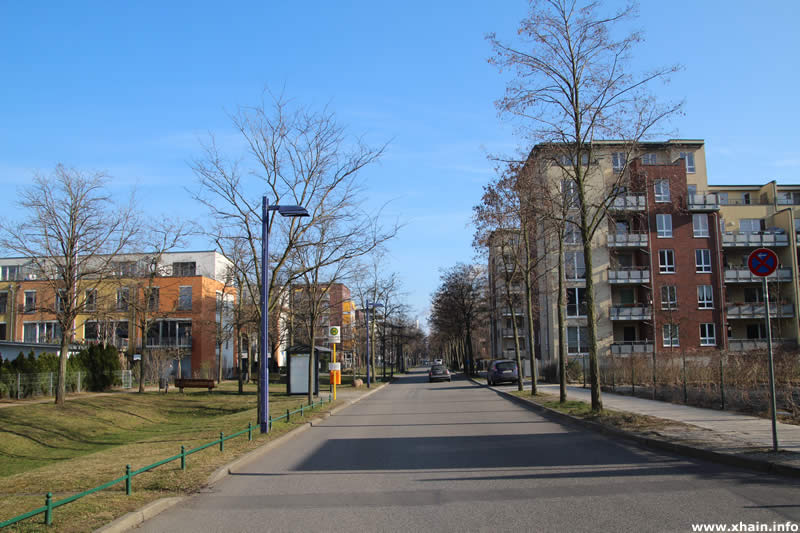 Straße Fischzug Ecke Krachtstraße (Bushaltestelle)