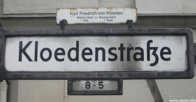 Kloedenstraße