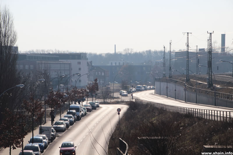 Kynaststraße, Blickrichtung Alt-Stralau