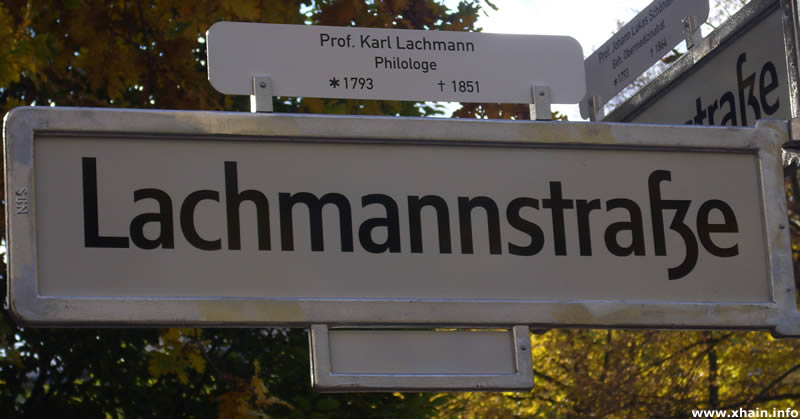 Lachmannstraße