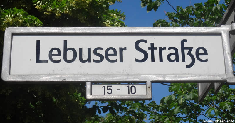 Lebuser Straße