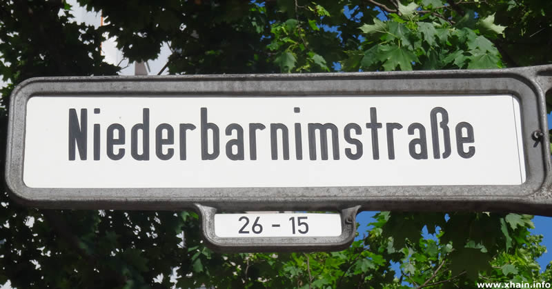 Niederbarnimstraße