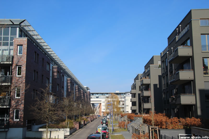 Palmkernzeile, Blickrichtung Am Speicher