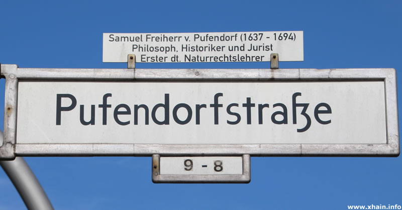 Pufendorfstraße