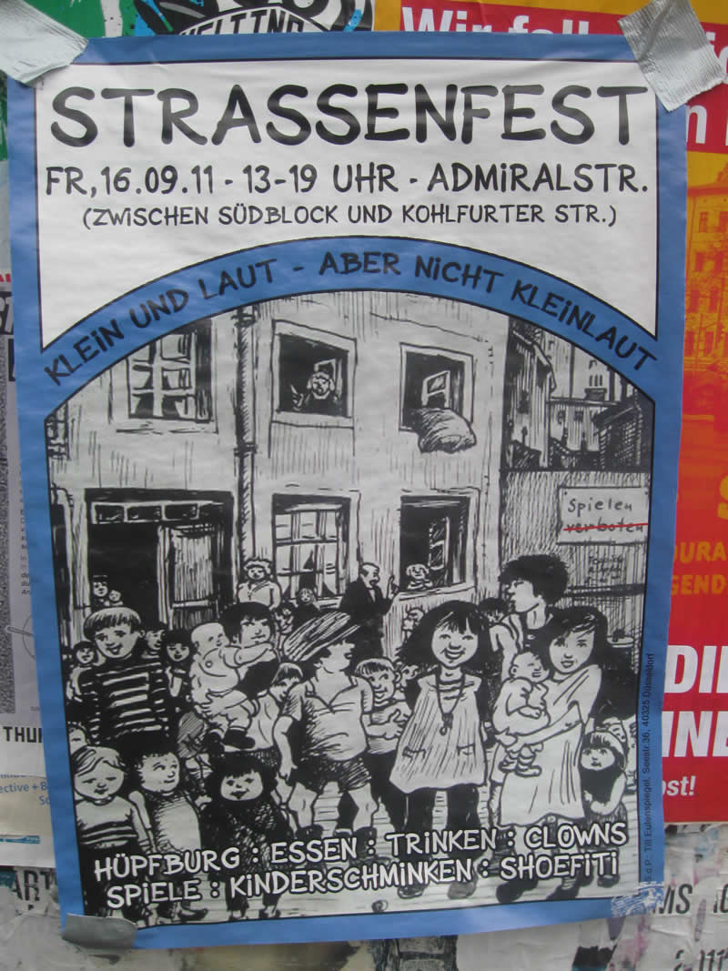 Straßenfest Admiralstraße