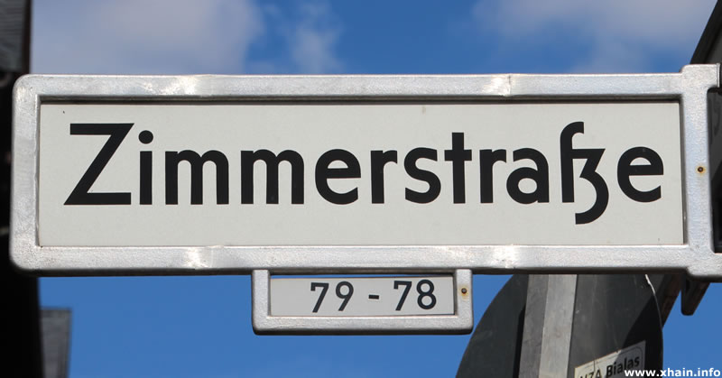 Zimmerstraße